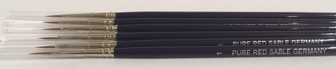 Red Sable Paint Brush Size 1