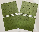 25mm Diameter Recessed Movement Tray (20 spaces)