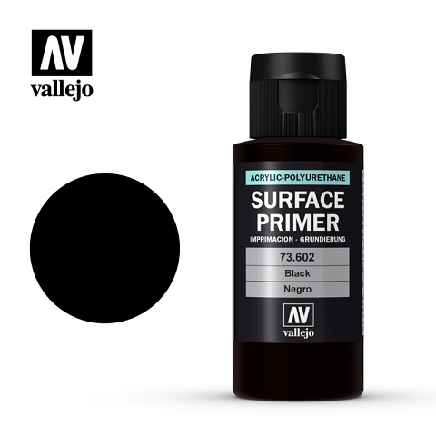 Vallejo Acrylic Primer Black 60ml