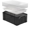 9L XL Really Useful Box with Lip Tray (Smoke)