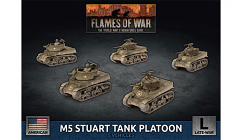 Flames of War US M5 Stuart Tank Platoon
