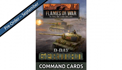 Flames of War D-Day: German Command Cards