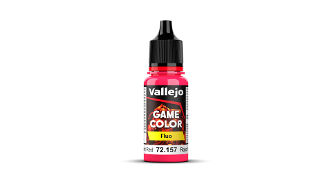 AV Vallejo Game Color 18ml - Fluo - Fluorescent Red