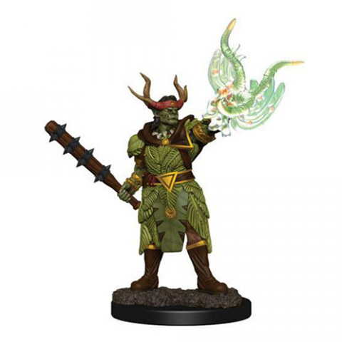 Pathfinder Battles: Premium Painted Figure - Half-Orc Druid Male