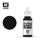 AV Vallejo Model Color 17ml - Gloss Black