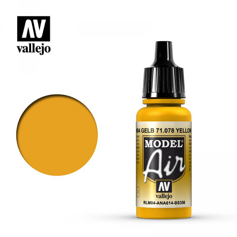 AV Vallejo Model Air - Gold Yellow
