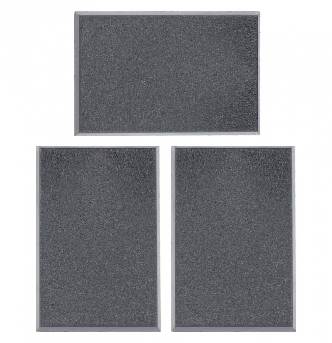 Citadel 40mm x 60mm Rectangular Bases (3)