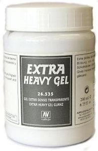 Vallejo Stone Textures - Extra Heavy Transparent Gel 200ml