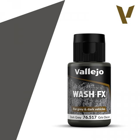 Vallejo Model Wash 35ml - Dark Grey Wash
