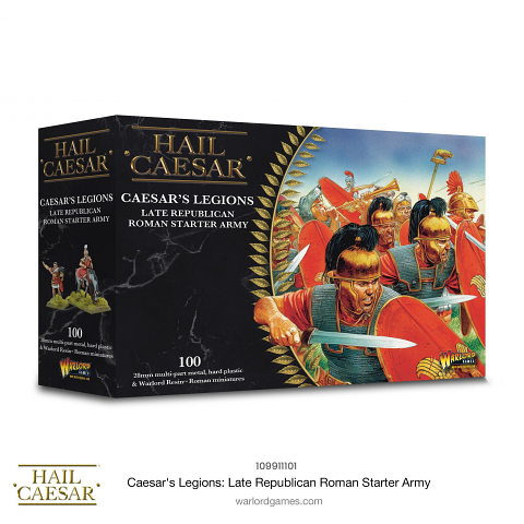 Hail Caesar: Late Republic Caesarian Roman Starter Army