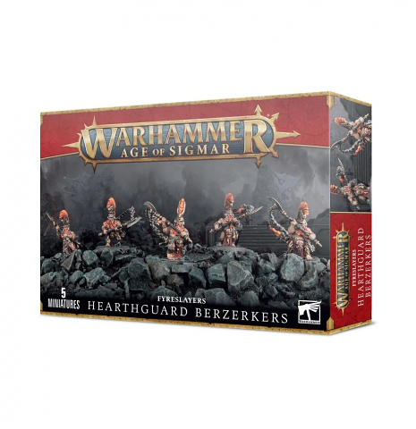 Fyreslayers Hearthguard (Berzerkers/Auric Hearthguard)