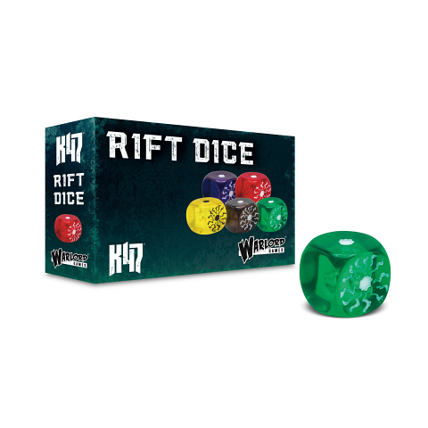 Konflict 47 Rift Dice Green(12)