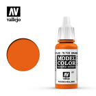 AV Vallejo Model Color 17ml - Fluorescent Orange