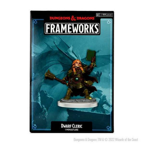 D&D Frameworks: Dwarf Cleric (Female)