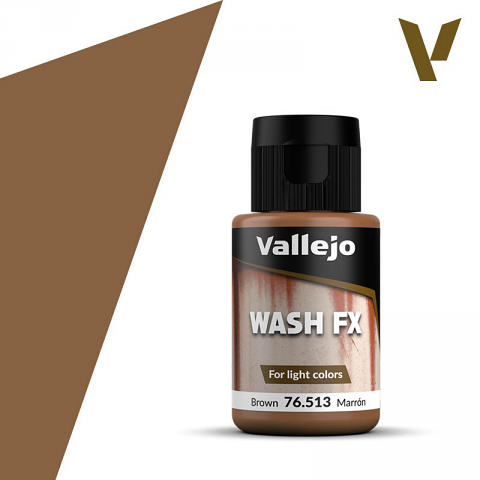 Vallejo Model Wash 35ml - Brown Wash 