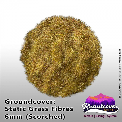 Krautcover: Static Grass Scorched 6mm