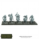 Warlords of Erehwon Halfling Goat Riders with Spears