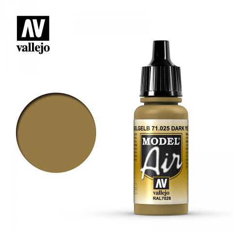 AV Vallejo Model Air - Dark Yellow