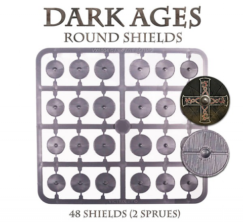 Dark Age Round Shields