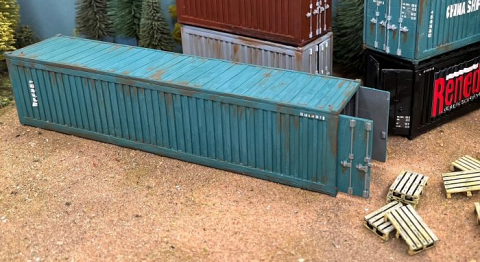 Shipping Containers - 40FT (1) & Pallets (8)