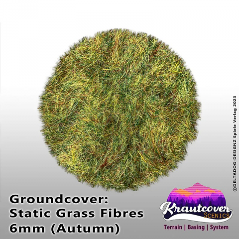Krautcover: Static Grass Autumn 6mm