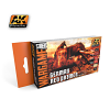 German Red Primer Paint Set