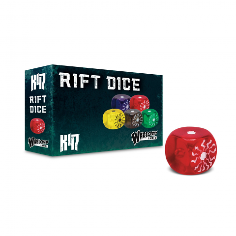 Konflict 47 Rift Dice Red (12) 