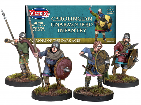 Victrix: Dark Age Carolingian Franks Unarmoured Infantry