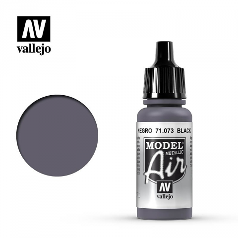 AV Vallejo Model Air - Black (Metallic)