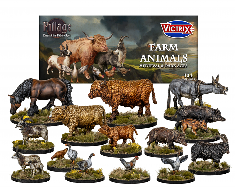 Pillage: Medieval Farm Animals