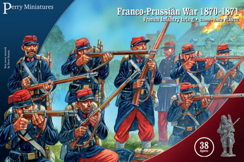 Franco Prussian War French Infantry Firing