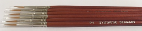 Synthetic Paint Brush Size 2