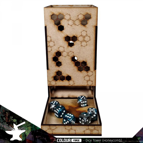 Colour Forge Dice Tower – Honeycomb