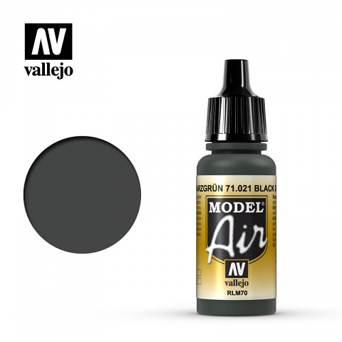 AV Vallejo Model Air - Black Green