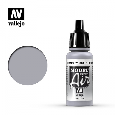 AV Vallejo Model Air - Chrome (Metallic)
