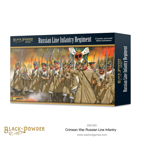 Black Powder Crimean War Russian Line Infantry