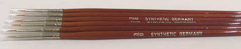 Synthetic Paint Brush Size 3/0