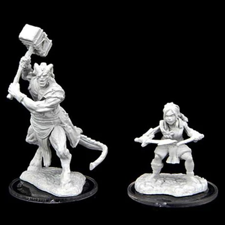 Critical Role Unpainted Miniatures: Clasp Cutthroat & Enforcer