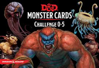 D&D Spellbook Cards: Monster Deck 0-5
