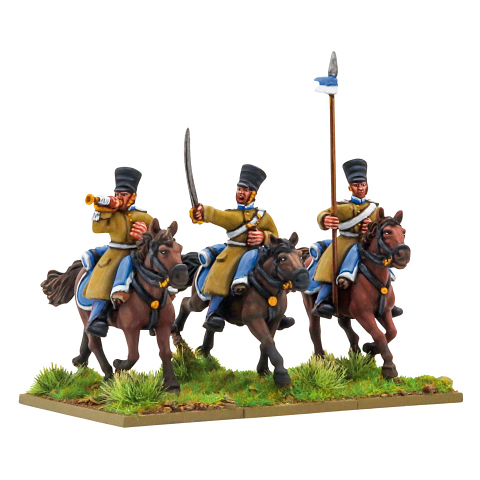 Crimean War Russian Hussars Command