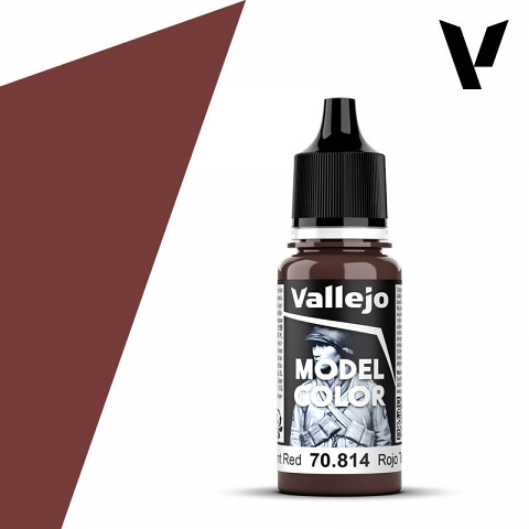 AV Vallejo Model Color 17ml - Burnt Cadmium Red