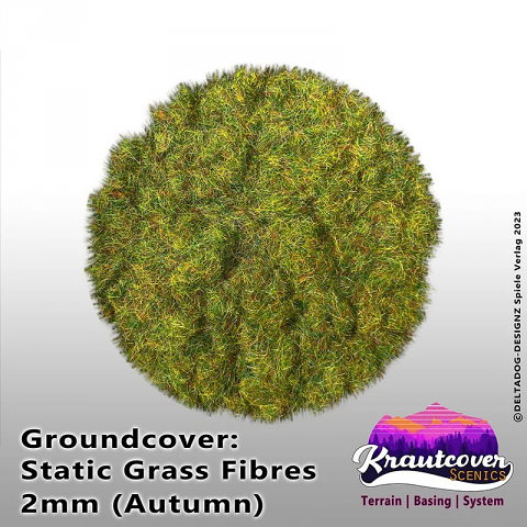 Krautcover: Static Grass Autumn 2mm