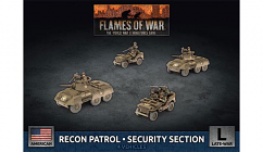 Flames of War US Recon Patrol - Security Section