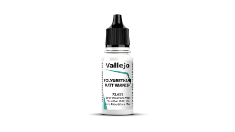 AV Vallejo Game Color 18ml - Polyurethane Matt Varnish