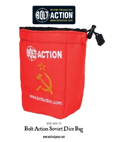Bolt Action Dice Bag and Orders Dice